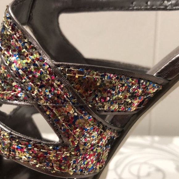 Shï by Journeys Ryder Multi Glitter Heels - Picture 5 of 7
